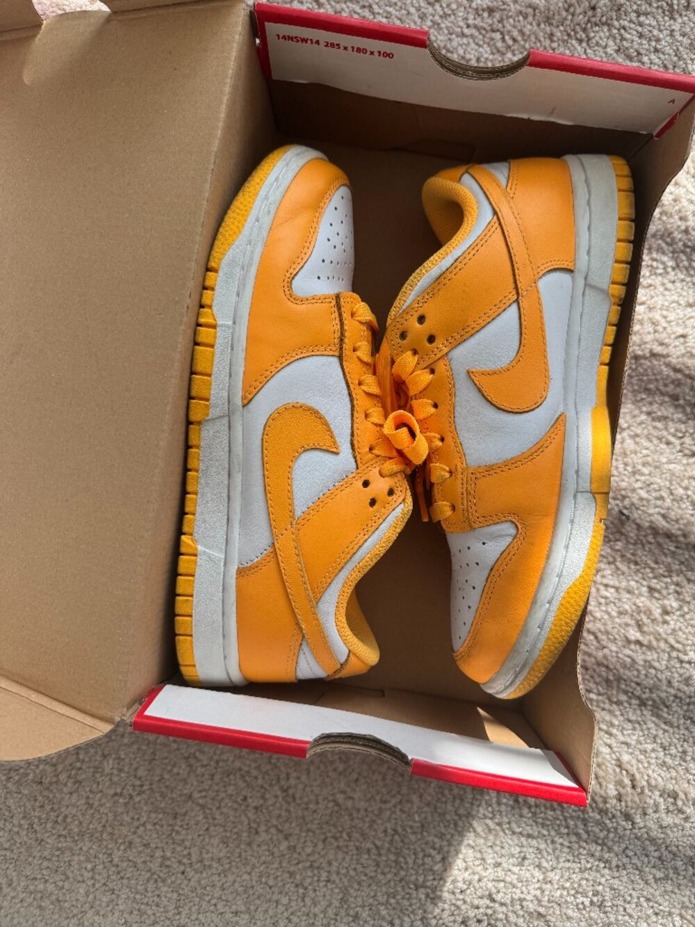 Wmns Dunk Low 'Laser Orange' – Size US 6.5 W